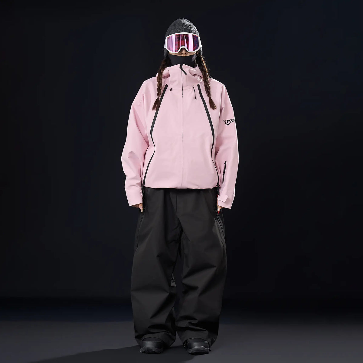 DOOREK GlideFlow 3L Hardshell Baggy Ski Suit – Unisex