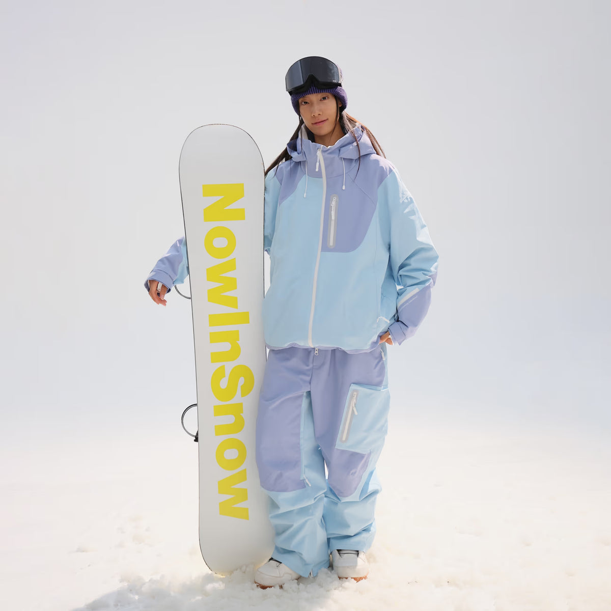 NIS 3L Pastel Colorblock Ski Jacket - Unisex