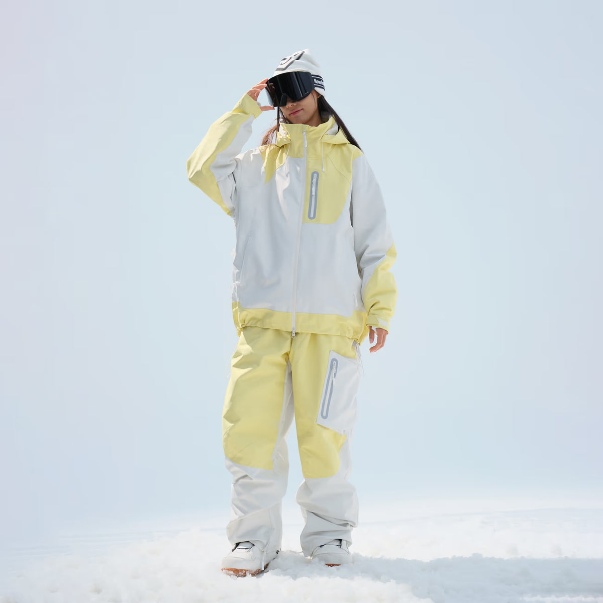 NIS 3L Pastel Colorblock Ski Jacket - Unisex