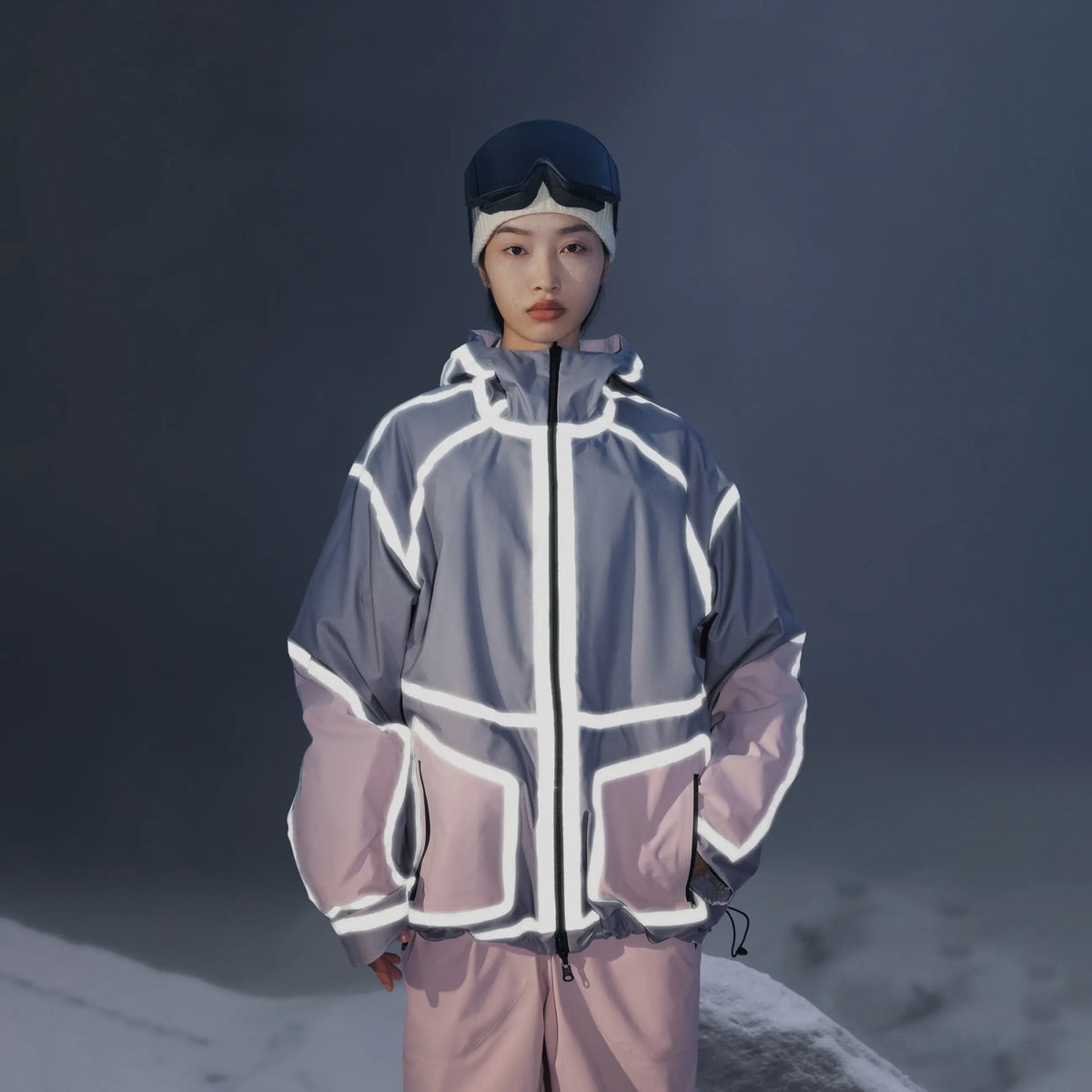 NIS SuperB Reflective Snow Tech Shell Jacket - Unisex