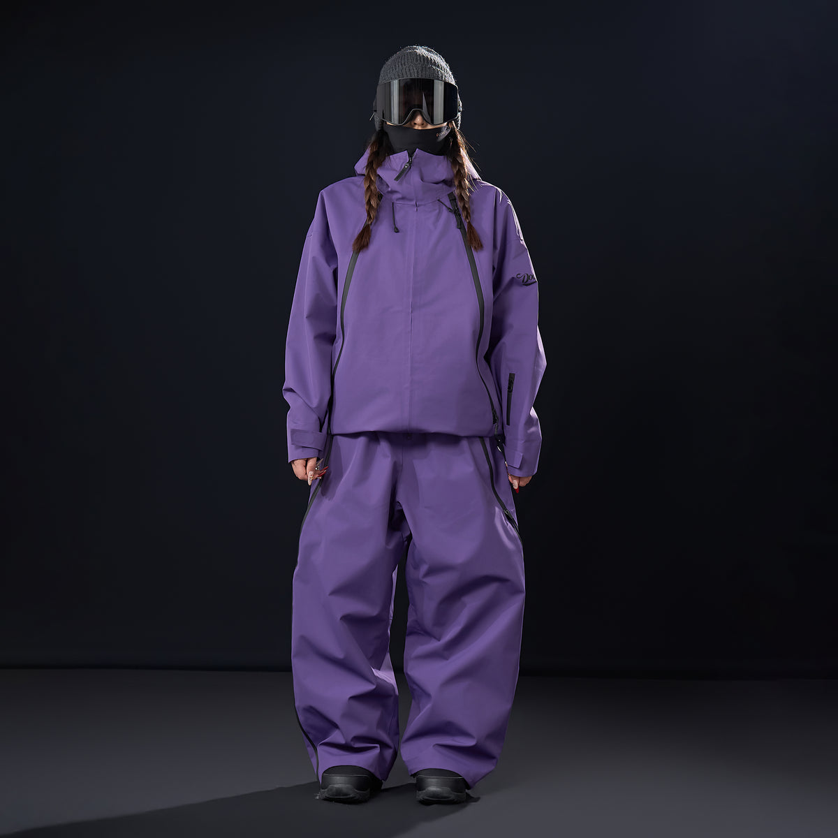DOOREK GlideFlow 3L Hardshell Baggy Ski Suit – Unisex