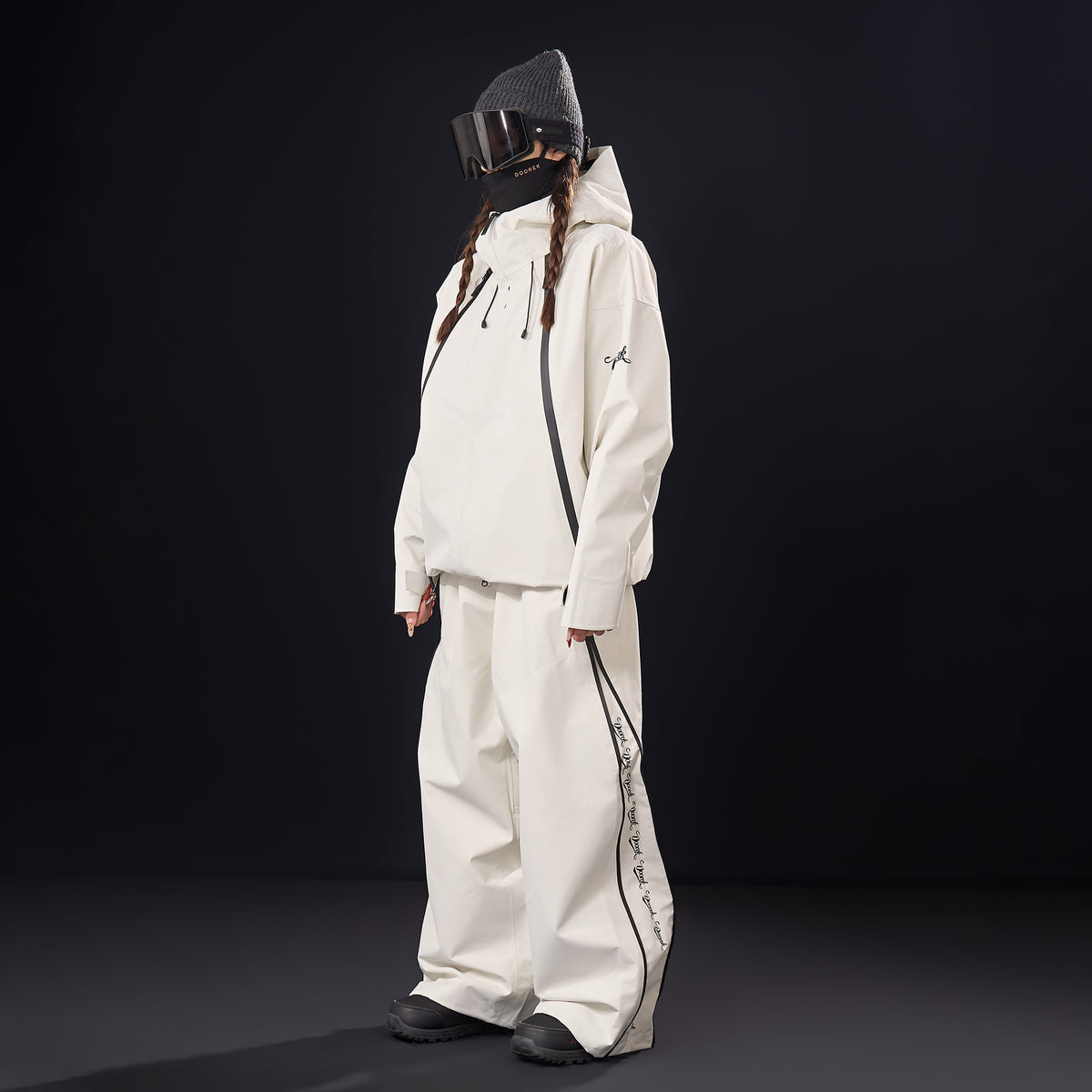 DOOREK GlideFlow 3L Hardshell Baggy Ski Suit – Unisex