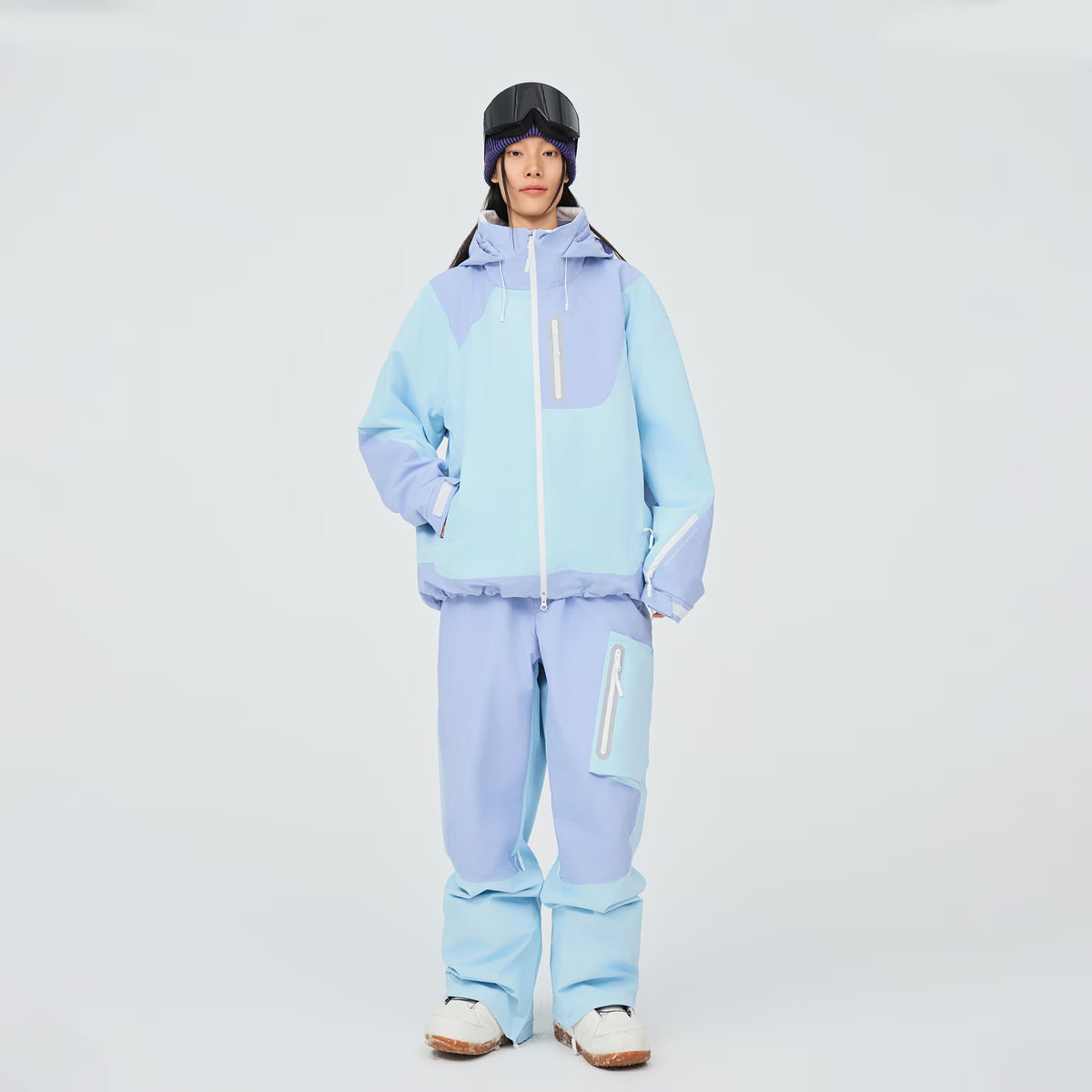 NIS 3L Pastel Colorblock Ski Jacket - Unisex
