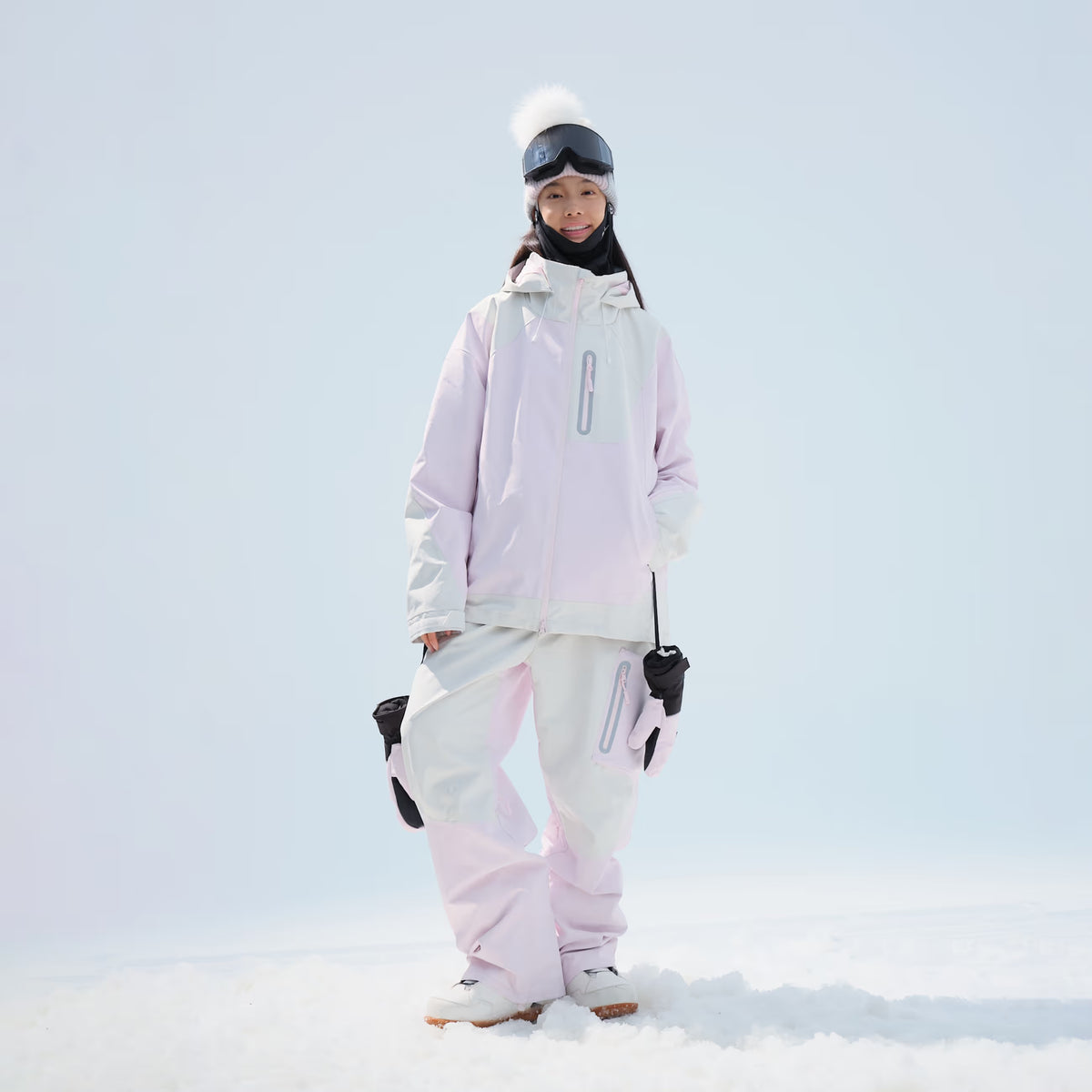 NIS 3L Pastel Colorblock Ski Jacket - Unisex