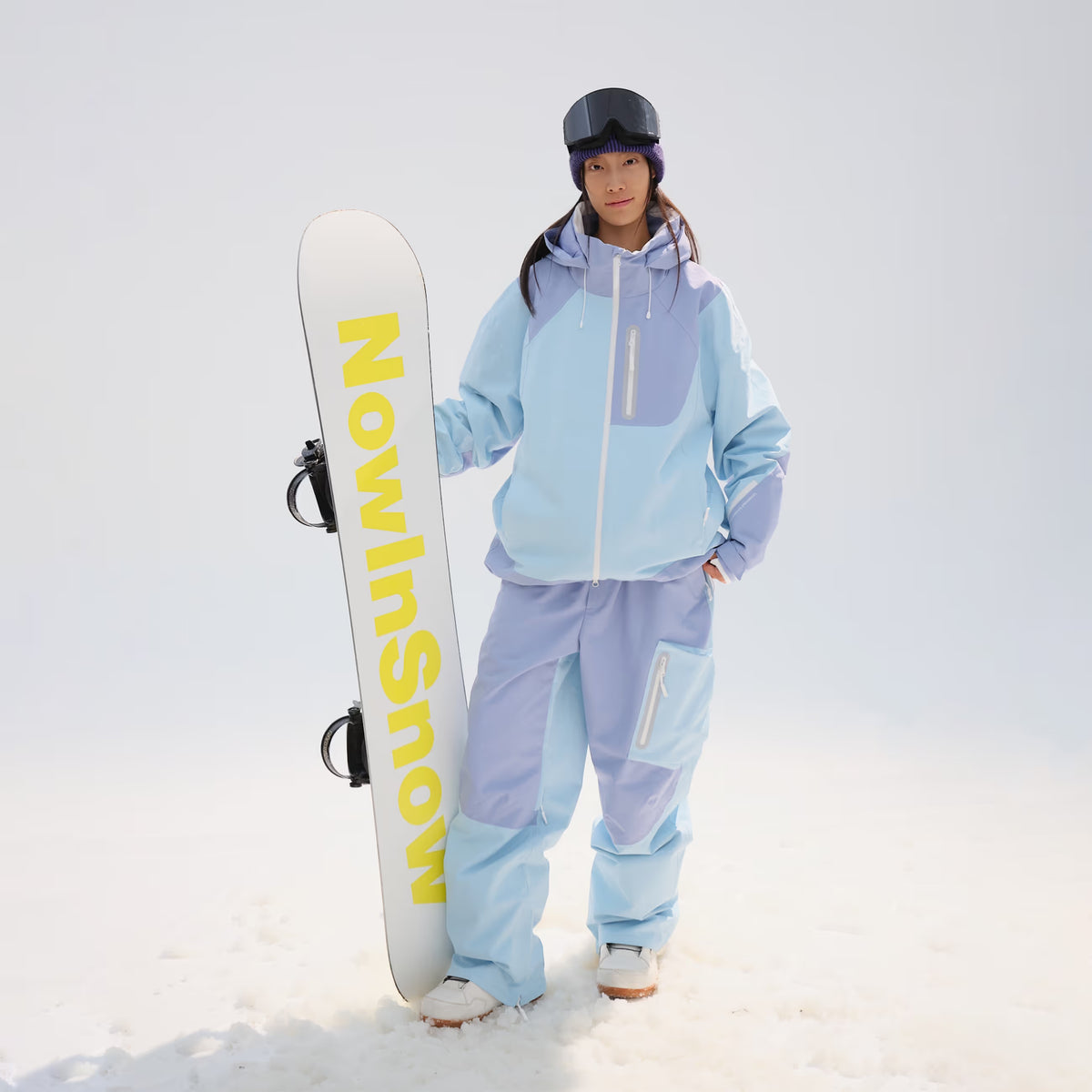 NIS 3L Pastel Colorblock Ski Jacket - Unisex