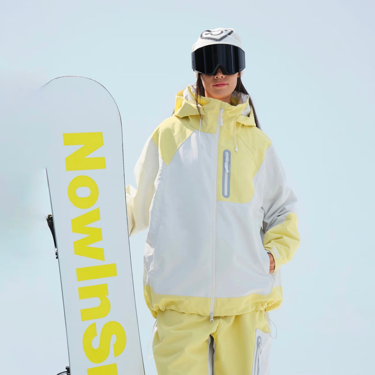 NIS 3L Pastel Colorblock Ski Jacket - Unisex