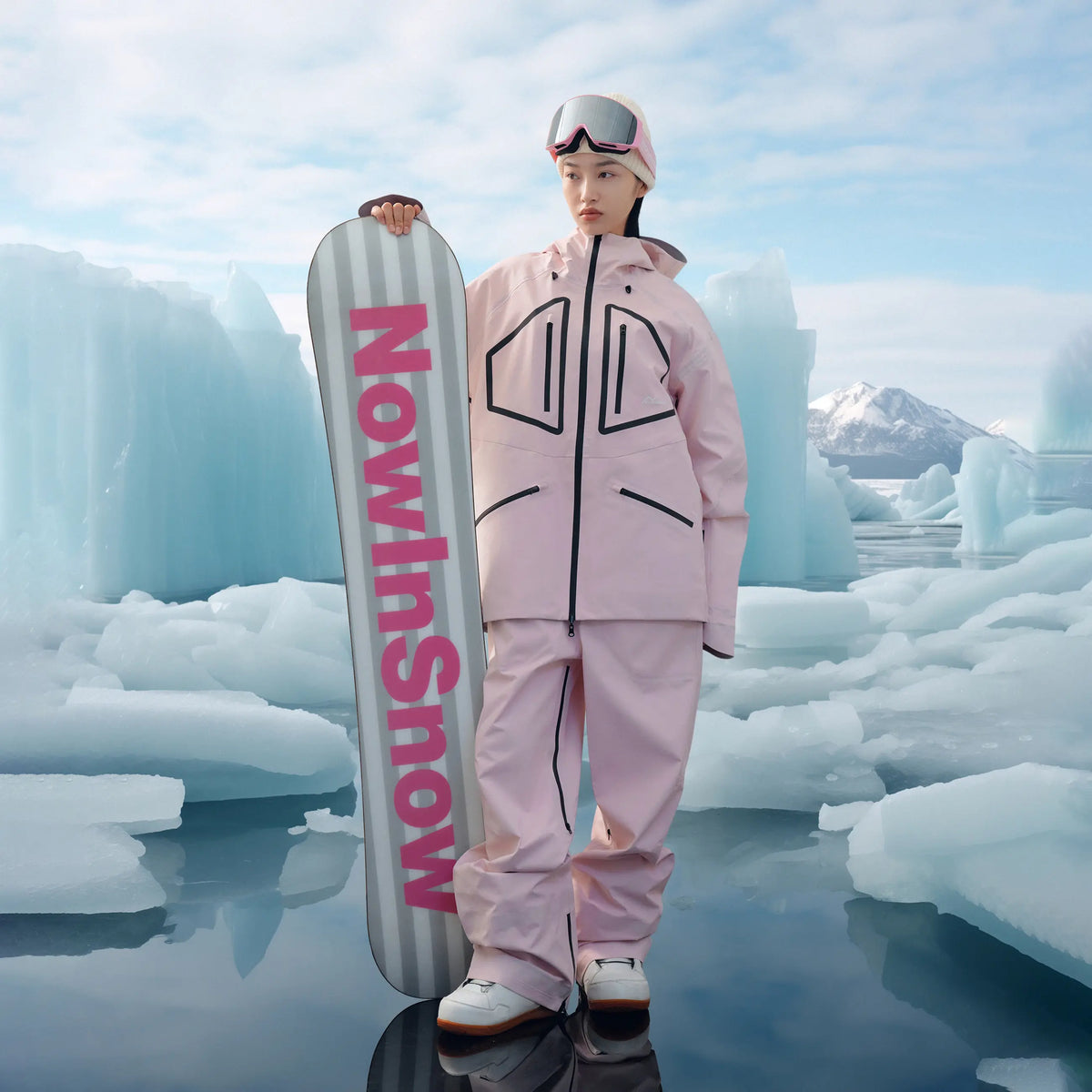 NIS SuperB Reflective Snow Tech Shell Jacket - Unisex
