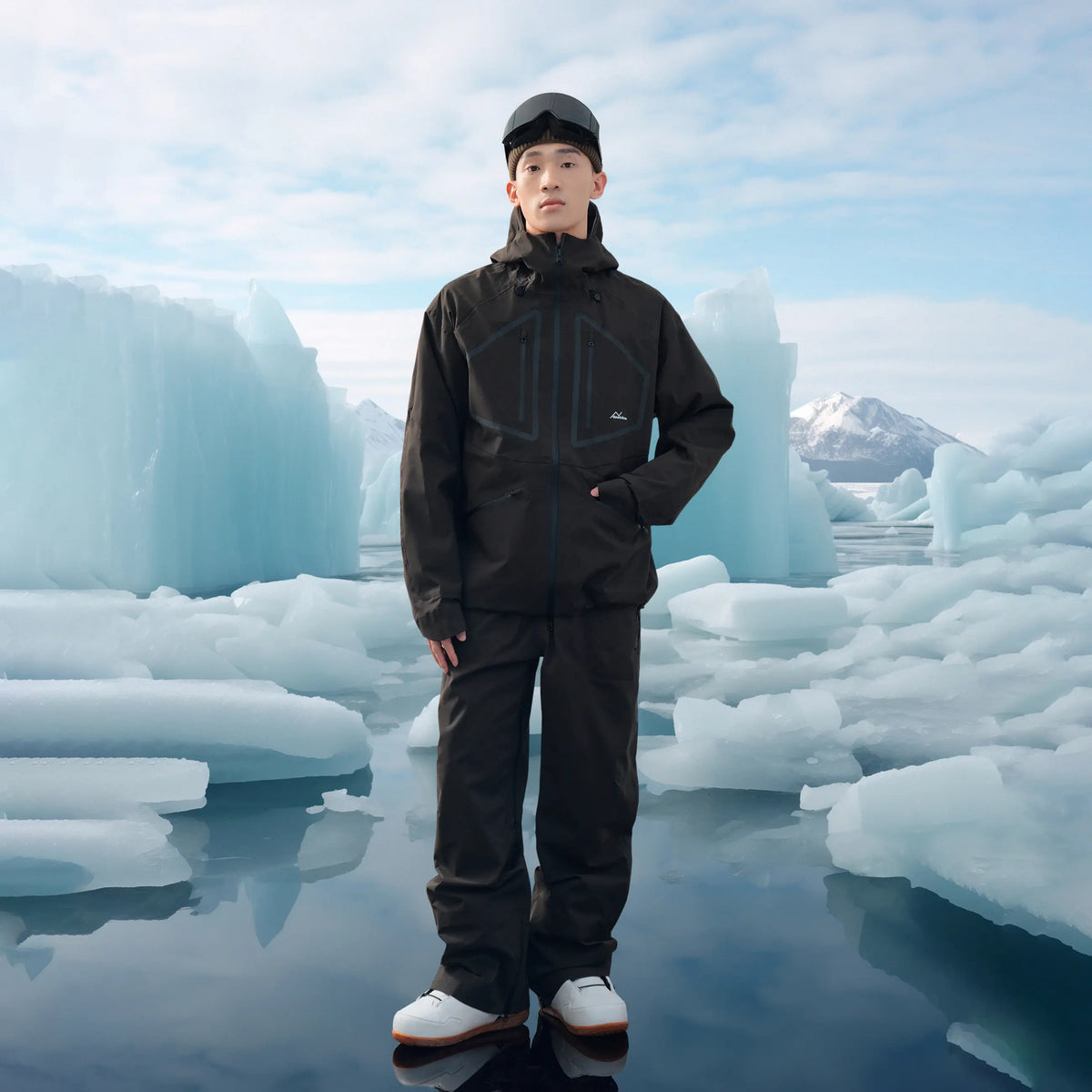 NIS SuperB Reflective Snow Tech Shell Jacket - Unisex