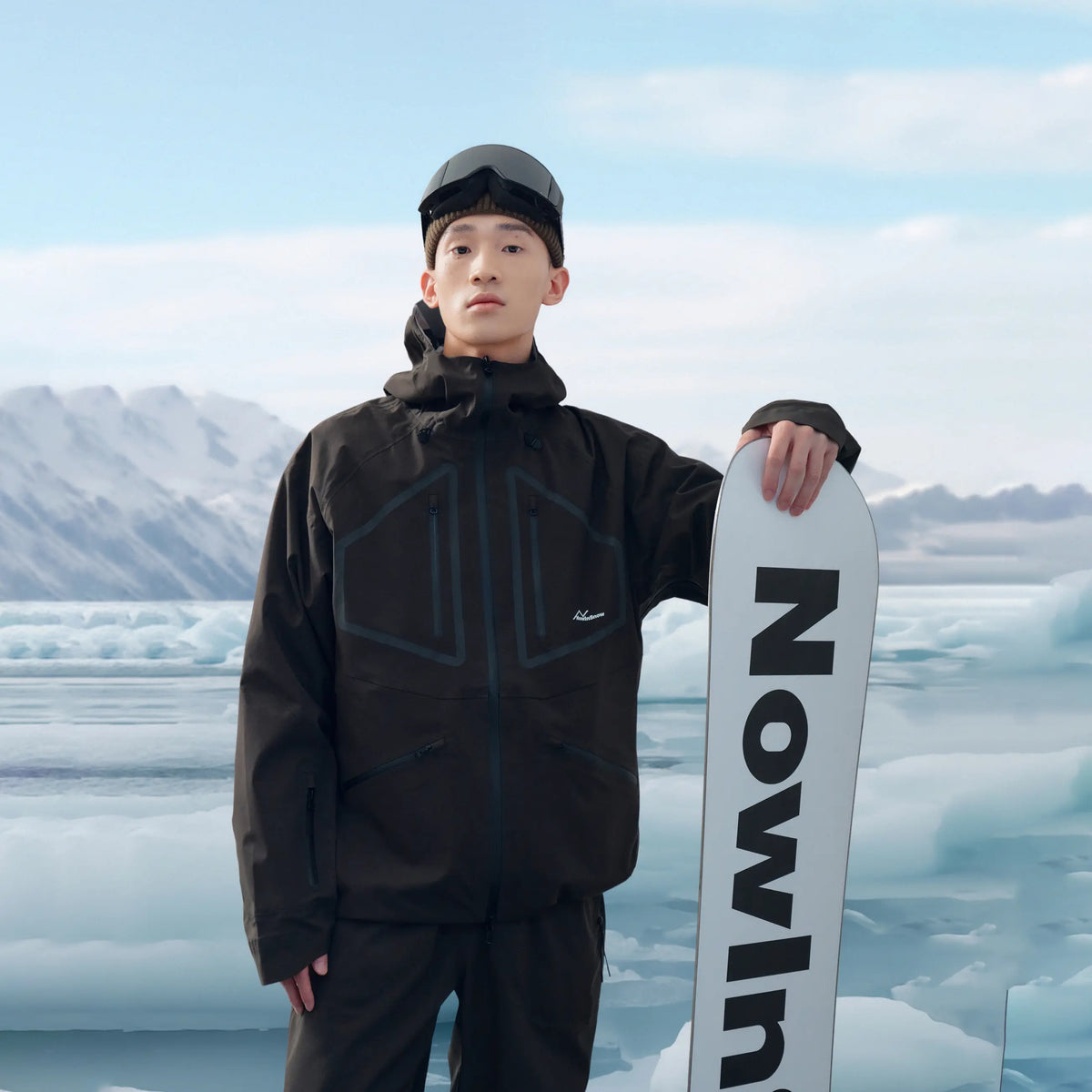 NIS SuperB Reflective Snow Tech Shell Jacket - Unisex