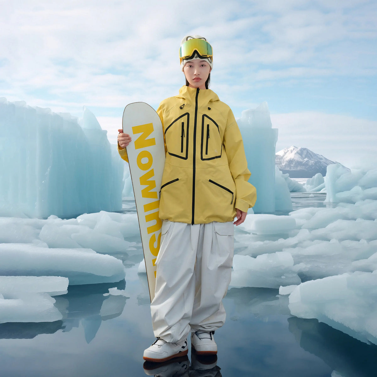 NIS SuperB Reflective Snow Tech Shell Jacket - Unisex