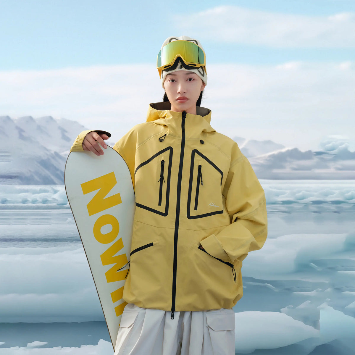 NIS SuperB Reflective Snow Tech Shell Jacket - Unisex