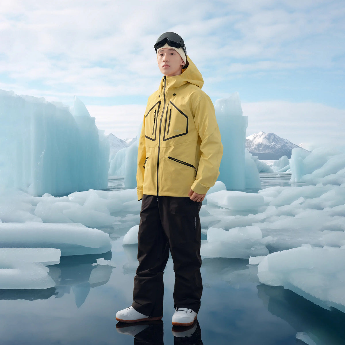 NIS SuperB Reflective Snow Tech Shell Jacket - Unisex