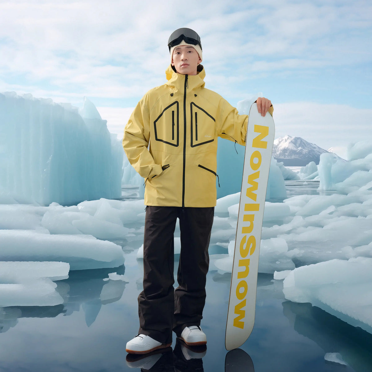 NIS SuperB Reflective Snow Tech Shell Jacket - Unisex