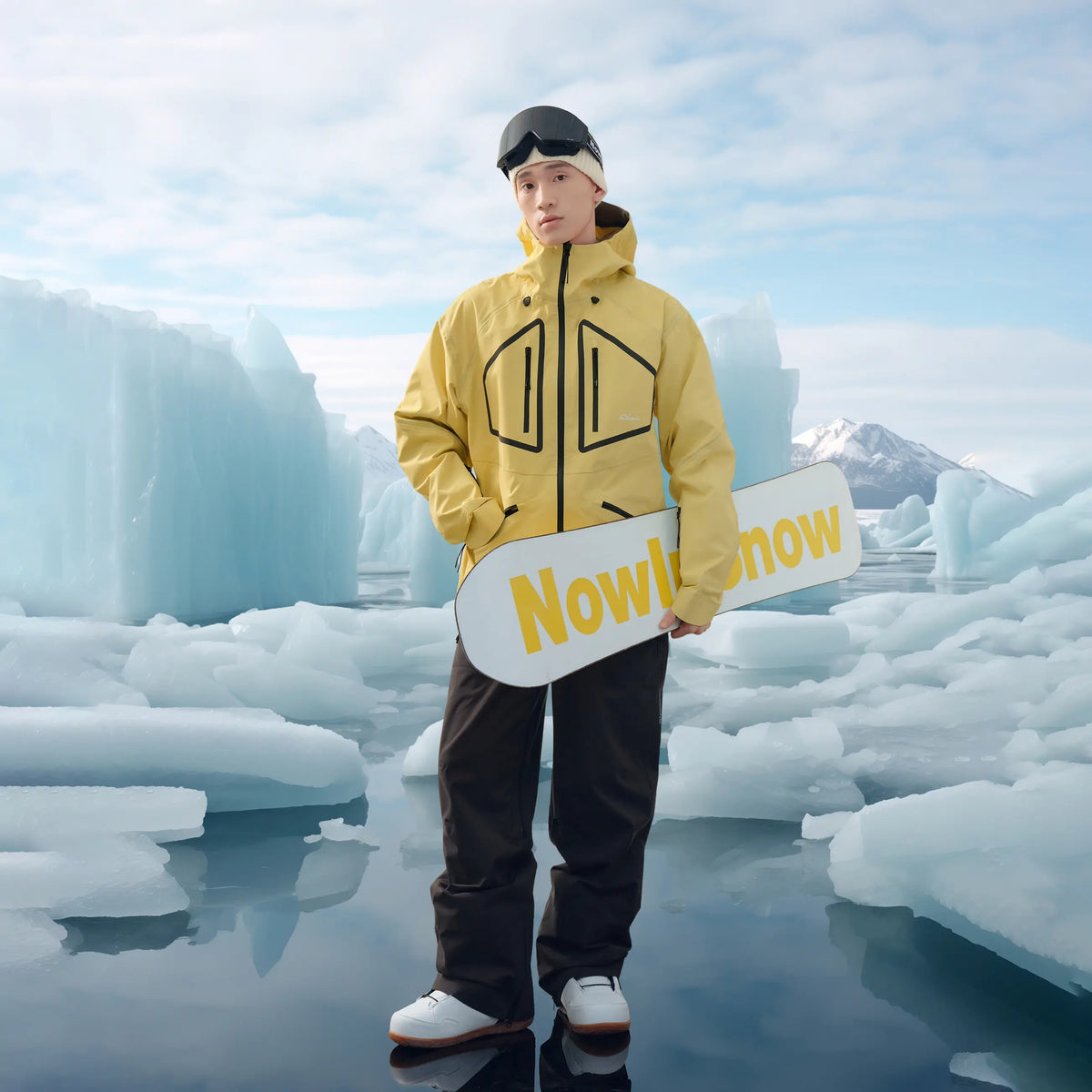 NIS SuperB Reflective Snow Tech Shell Jacket - Unisex