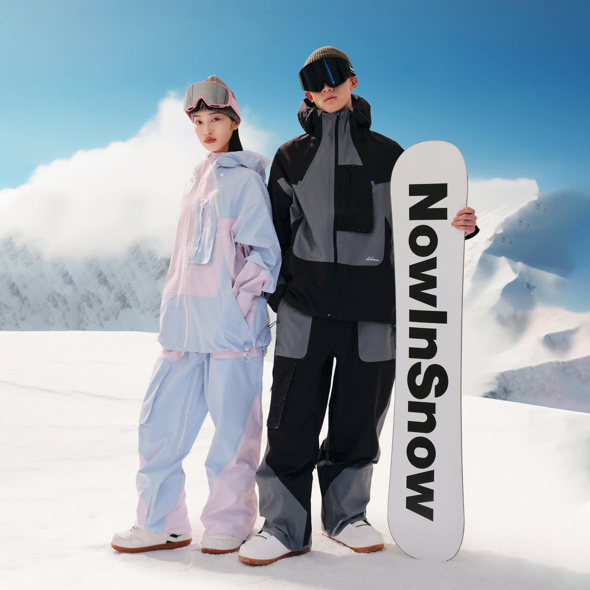 NIS SuperB Color Blend Snow Tech Shell Jacket - Unisex