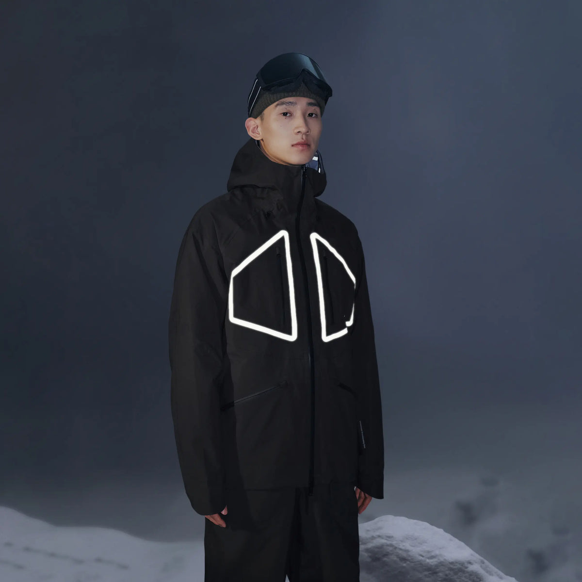 NIS SuperB Reflective Snow Tech Shell Jacket - Unisex