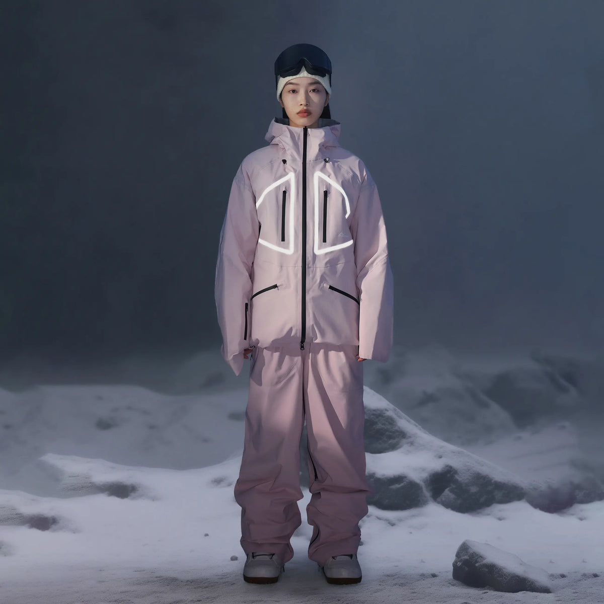 NIS SuperB Reflective Snow Tech Shell Jacket - Unisex