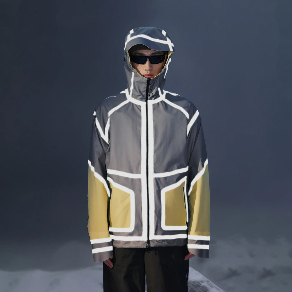 NIS SuperB Reflective Snow Tech Shell Jacket - Unisex