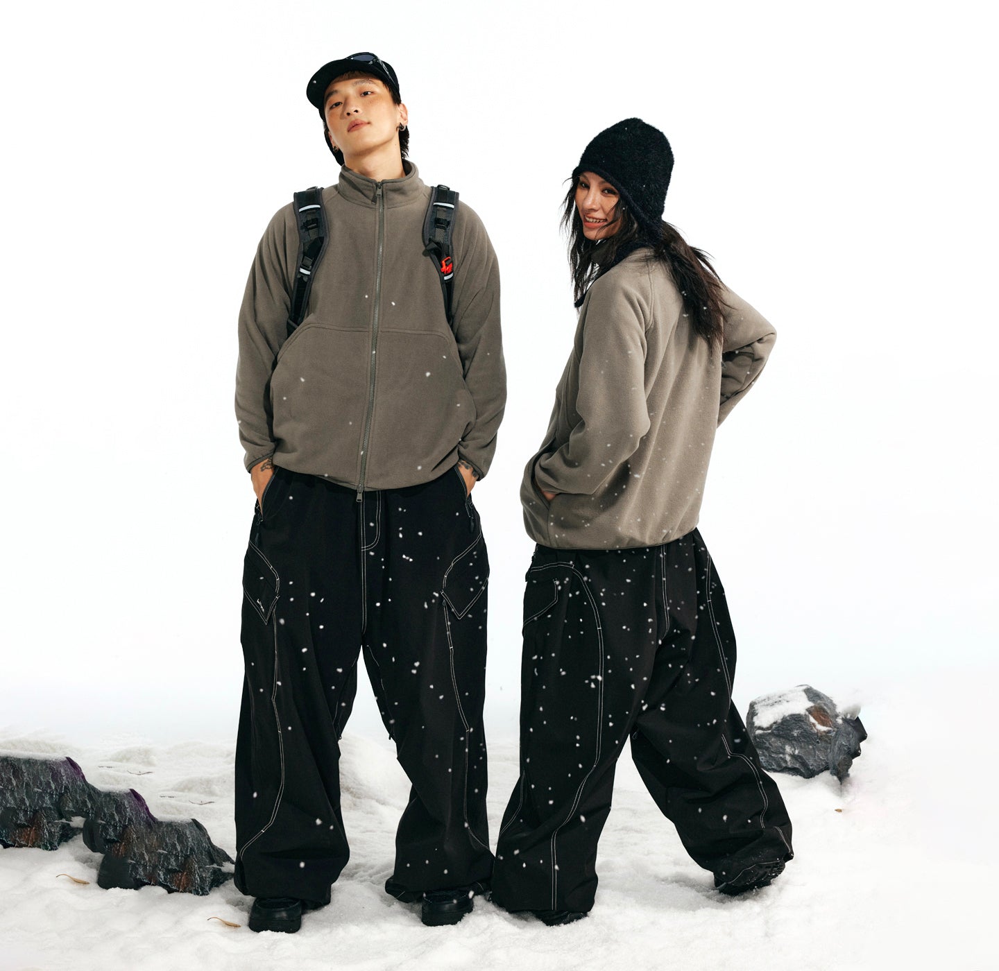 LITAN Fleece Lined Ski Jacket - Unisex