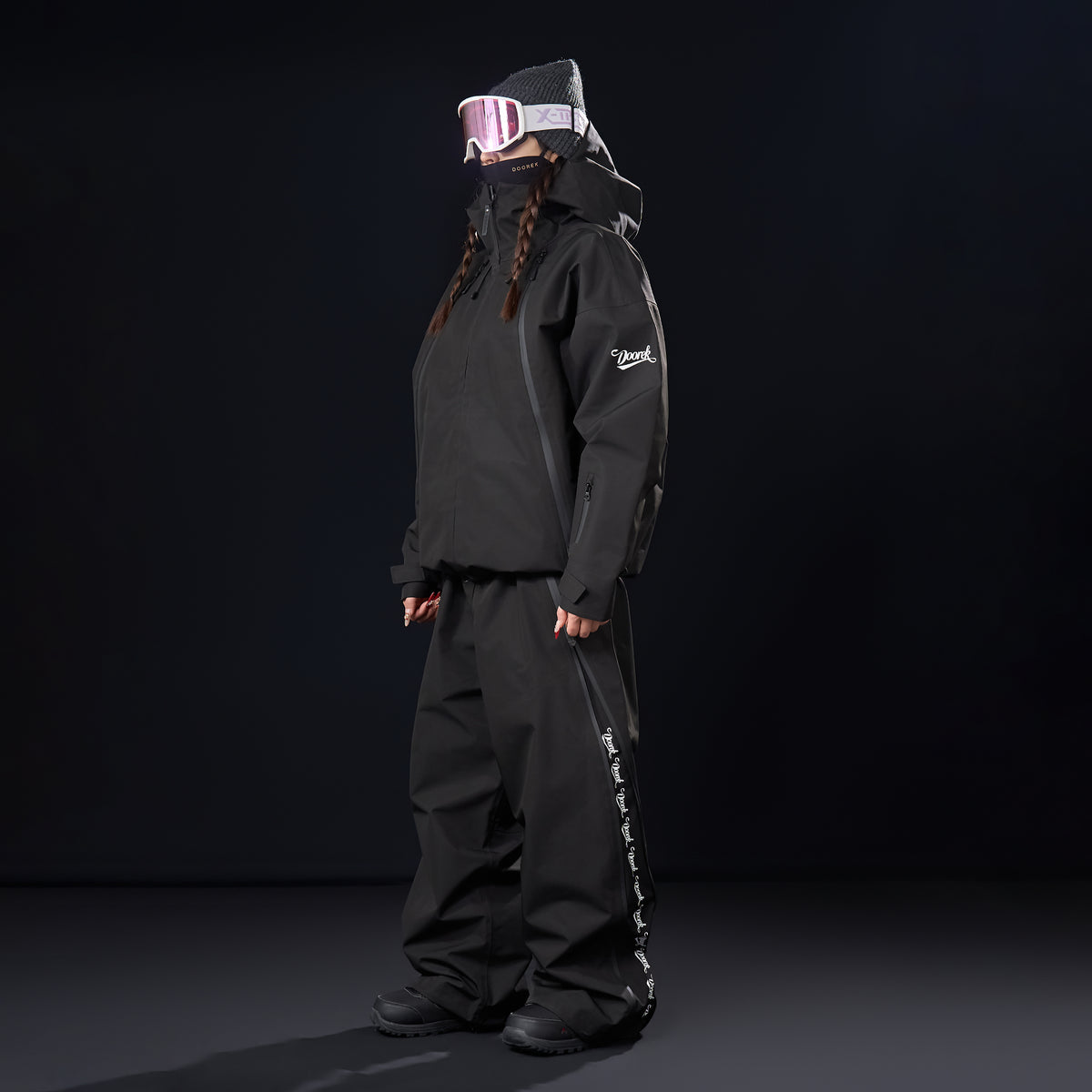 DOOREK GlideFlow 3L Hardshell Baggy Ski Suit – Unisex