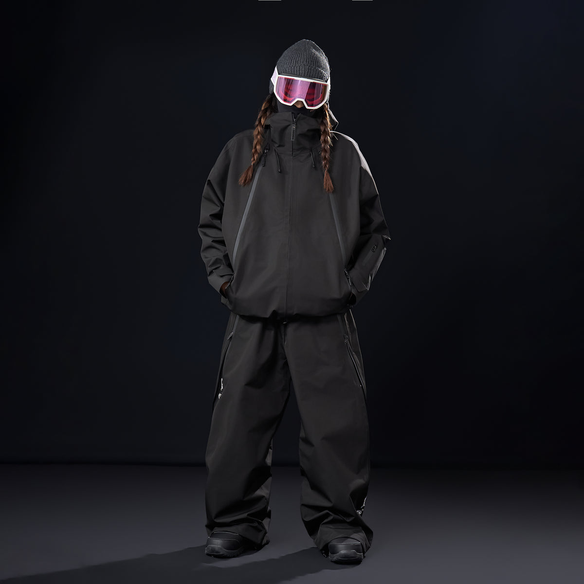 DOOREK GlideFlow 3L Hardshell Baggy Ski Suit – Unisex