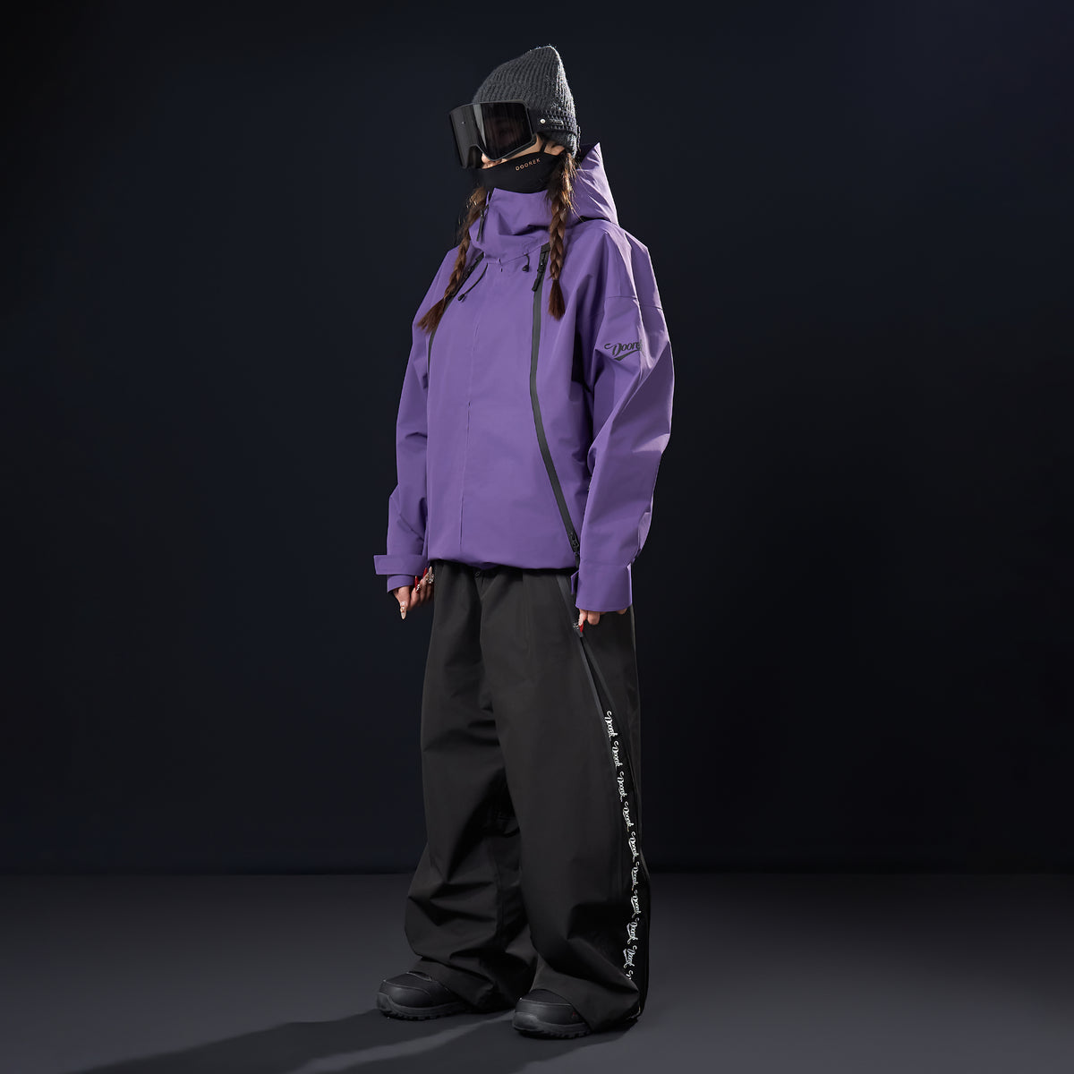 DOOREK GlideFlow 3L Hardshell Baggy Ski Suit – Unisex