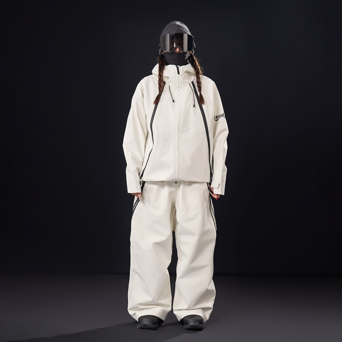 DOOREK GlideFlow 3L Hardshell Baggy Ski Suit – Unisex