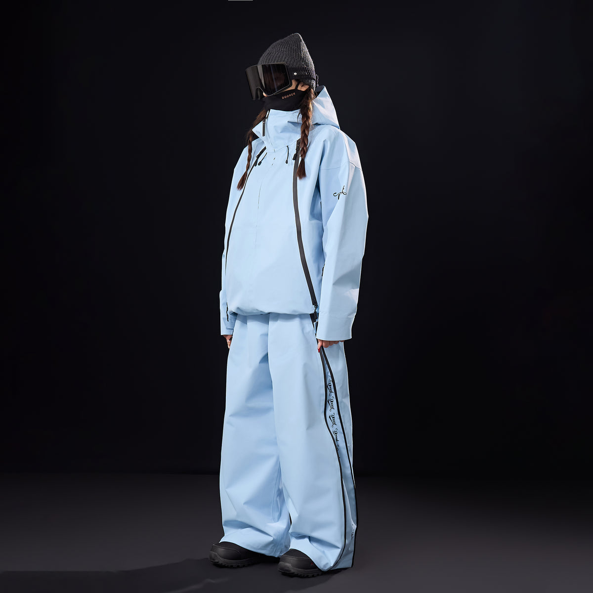 DOOREK GlideFlow 3L Hardshell Baggy Ski Suit – Unisex